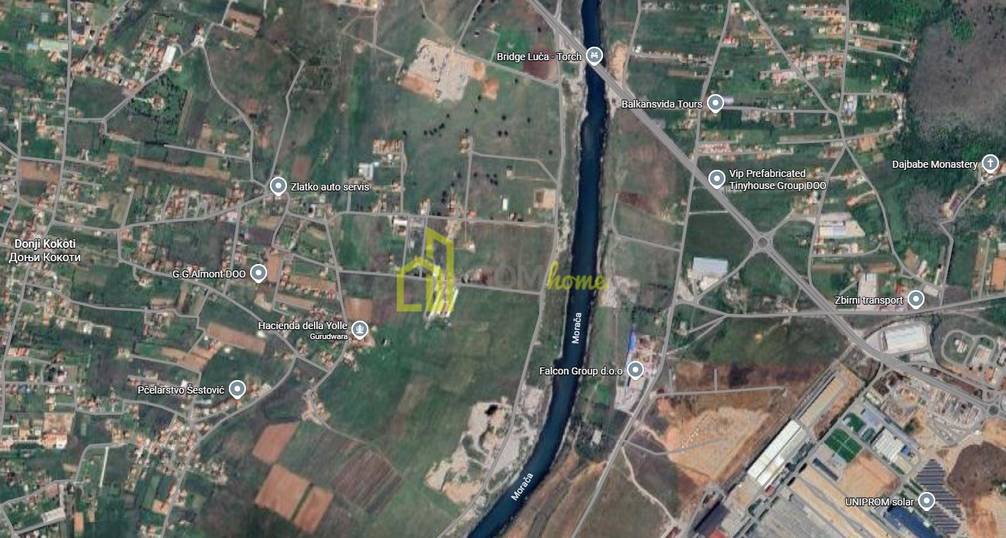 Urbanizovan plac 3000m2, Donji Kokoti